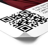 高校卒業モダン学研究資金QRコード ポスター (角)