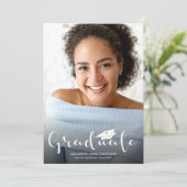 高校卒業写真の発表 案内状 (スタンド正面)