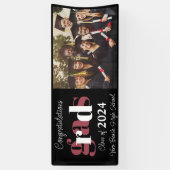 高校卒業写真パーティー 横断幕 (縦)