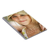 高校卒業写真2014年モダン卒業 ノートブック (右側)