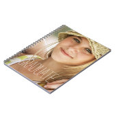 高校卒業写真2014年モダン卒業 ノートブック (左側)