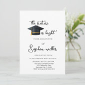 高校卒業卒業記念パーティー 招待状 (スタンド正面)