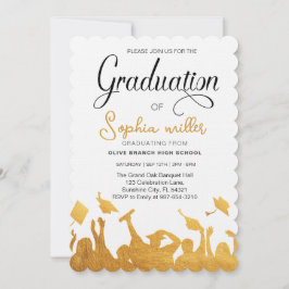 高校卒業卒業記念パーティー 招待状