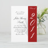 高校卒業招待状 招待状 (スタンド正面)