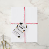 高校卒業生とうまくペアを組む ギフトタグ (より糸付き)