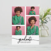 高校卒業発表4写真 案内状 (スタンド正面)