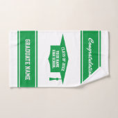 高校卒業20XXタッセルキャップ ハンドタオル (ハンドタオル)