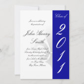 高校卒業 招待状 (正面)