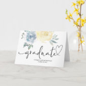 高校大学院ギフトアイディア大学フローラ カード (黄色い花)