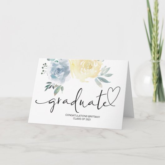 高校大学院ギフトアイディア大学フローラ カード (正面)