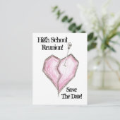 高校懇親会はがき招待状 案内ポストカード (スタンド正面)