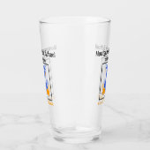 高校懇親会カスタムブルーオレンジ タンブラーグラス (右)