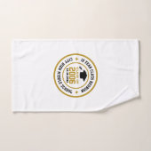 高校懇親会大学卒業年 バスタオルセット (ハンドタオル)