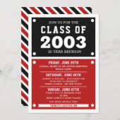 高校懇親会招待状 |懇親会 招待状 (正面/裏面)