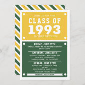 高校懇親会招待状 |懇親会 招待状 (正面/裏面)