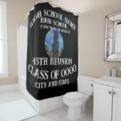 高校懇親会2024年誕生日休暇 シャワーカーテン (インサイチュ)