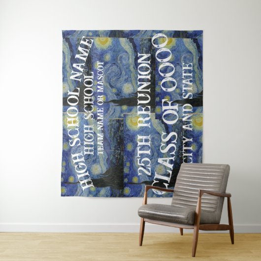 高校懇親会2024年誕生日休暇 タペストリー (インサイチュ)