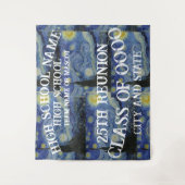 高校懇親会2024年誕生日休暇 タペストリー (正面)