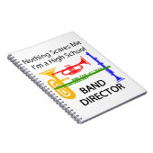 高校時代のバンドディレクター ノートブック (右側)
