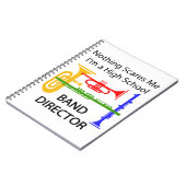 高校時代のバンドディレクター ノートブック (左側)