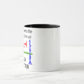 高校時代のバンドディレクター マグカップ (中央)