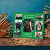 高校生グリーンおめでとう卒業生写真 フォトプラーク (側面)