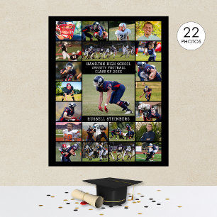 高校生スポーツ22写真コラージュ ポスター