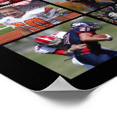 高校生スポーツ22写真コラージュ ポスター (角)