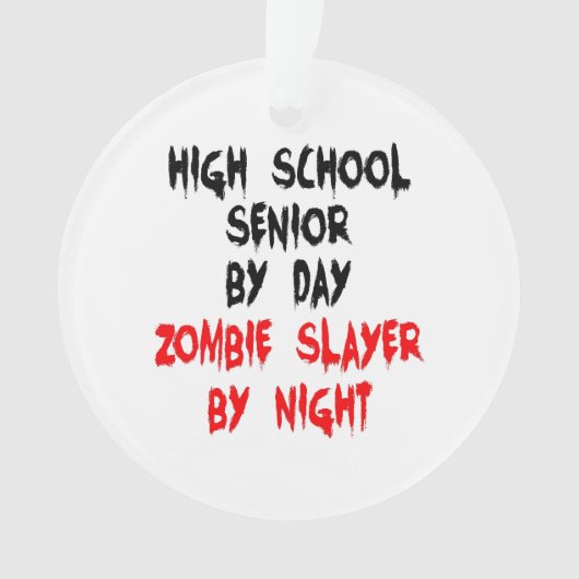 高校生ゾンビジョーク オーナメント (正面)