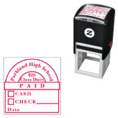 高校生会会費印紙 セルフインキングスタンプ (インサイチュ)