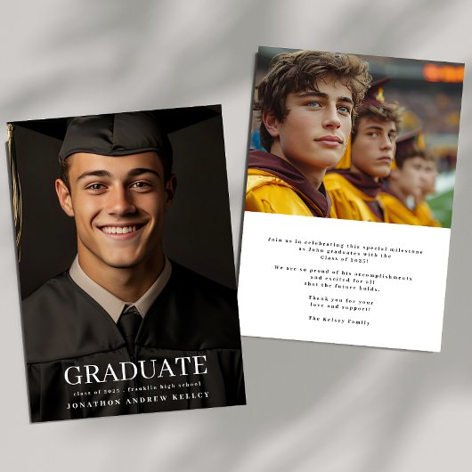 高校生写真タイポグラフィ研究発表 招待状