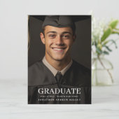 高校生写真タイポグラフィ研究発表 招待状 (スタンド正面)