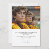 高校生写真タイポグラフィ研究発表 招待状 (裏面)