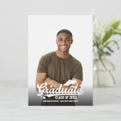 高校生写真卒業発表 案内状 (スタンド正面)