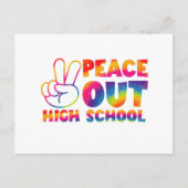 高校絞り染め最終日 ポストカード (正面)