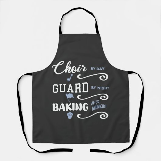 高校選択科目 エプロン (正面)