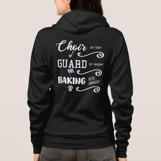 高校選択科目 パーカ (裏面)