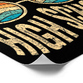 高校1年生の新学期の準備ができている ポスター (角)