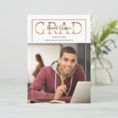 高校2023年の大学院パーティー写真発表 案内状 (スタンド正面)