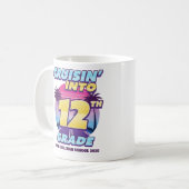高校3年生のバックトゥスクール コーヒーマグカップ (正面左)