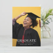 高校4撮数々の影タイポグラフィ卒業生 案内状 (スタンド正面)