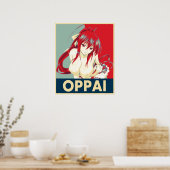 高校DxD明野姫島Oppai ポップ・アートの Art ポスター (キッチン)