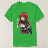 高校dxd rias greory 6 tシャツ (デザイン正面)