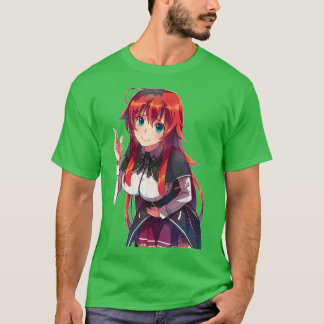 高校dxd rias greory 6 tシャツ