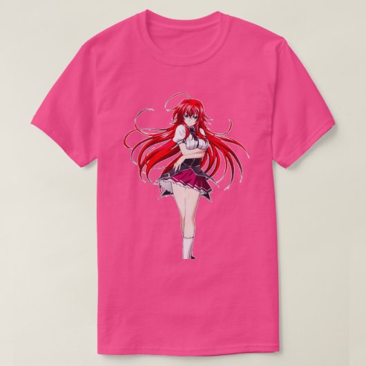 高校dxd rias greory 7 tシャツ (デザイン正面)