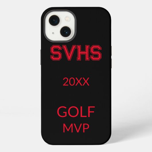 高校MVP iPhoneケース iPhone 13ケース (裏面)