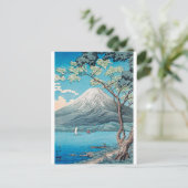 高橋五岳湖富士図, 高橋ヒロアキ(1871–1945)による作品 ポストカード (スタンド正面)