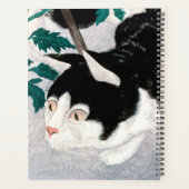 高橋作のトマト植物の猫日本の、芸術 プランナー手帳 (裏面)