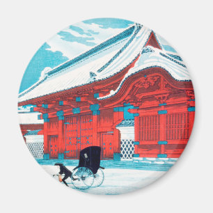高橋弘明雪本郷の赤門 マグネット