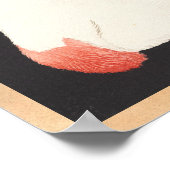 高橋松亭玉猫ポートレート浮世絵 ポスター (角)